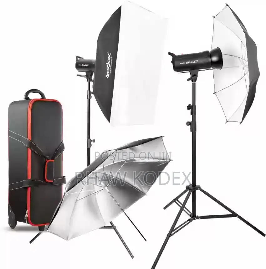 Godox Sk400ii 2heads Bowens Mount Softbox 400w 60x90cm