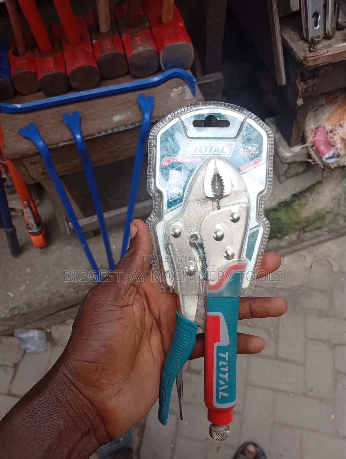 Total Grip Plier/ Locking Plier 10"