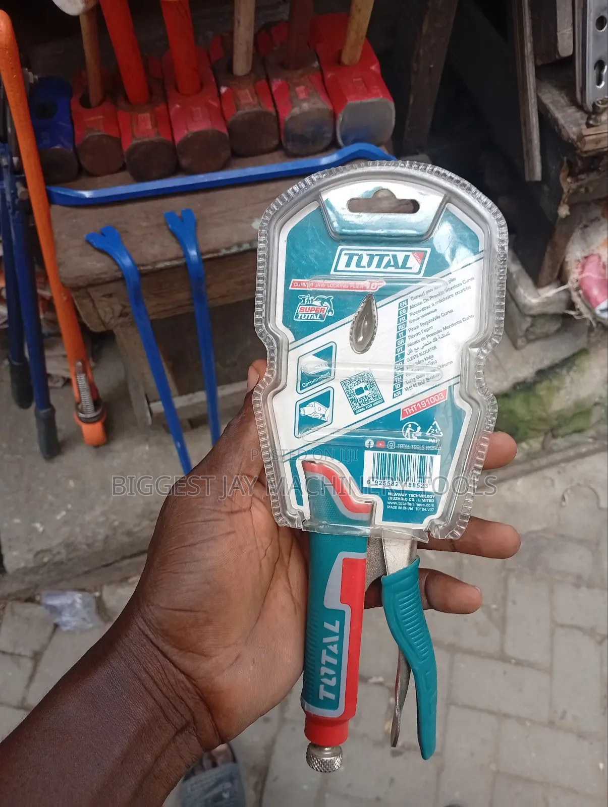 Total Grip Plier/ Locking Plier 10"