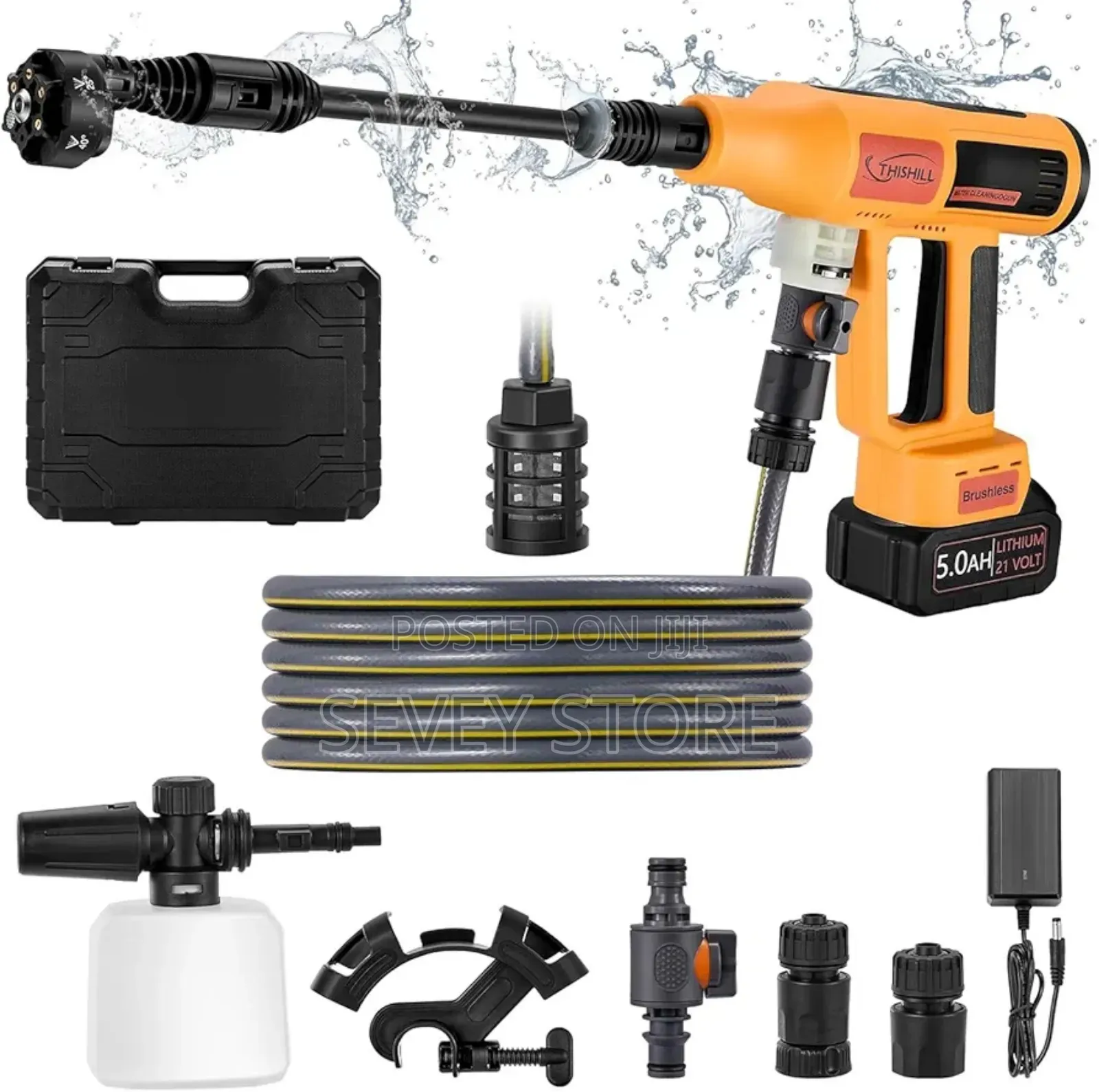 Cordless Pressure Washer Battery Bowered 1060 Psi