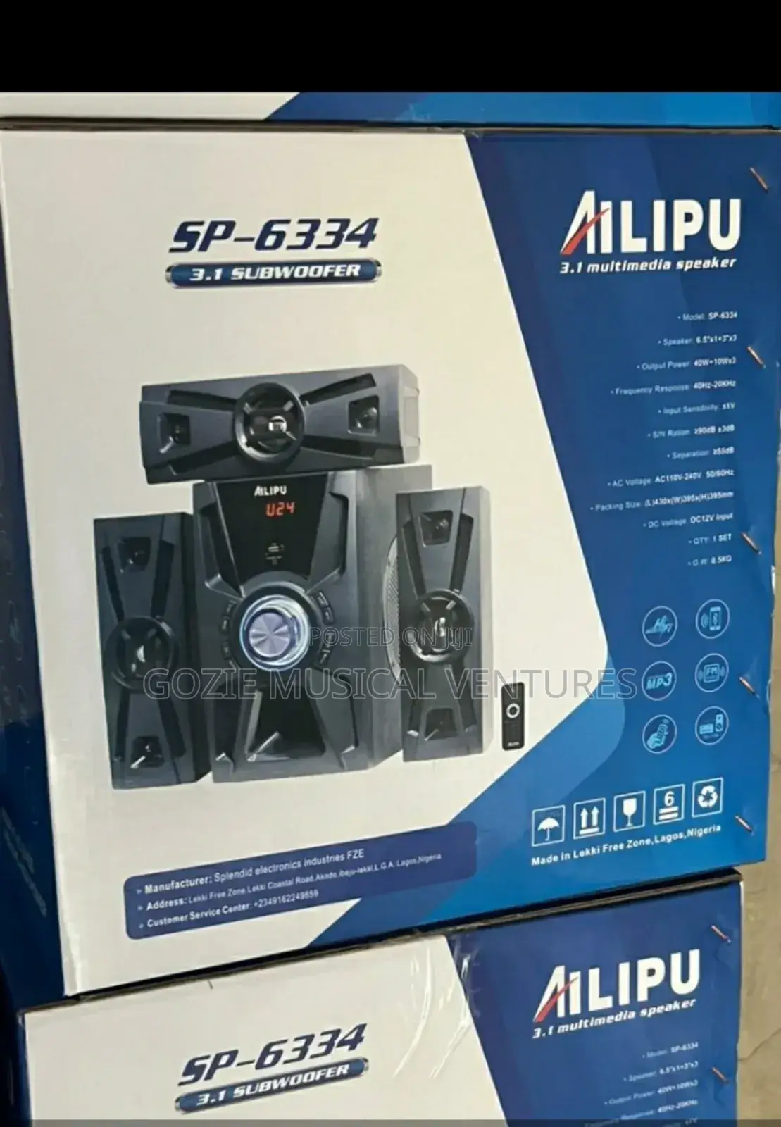 Alilpu Sp_ 6334 Home Theatre System