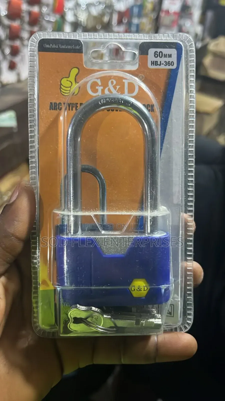 60mm G&D Durable Padlock