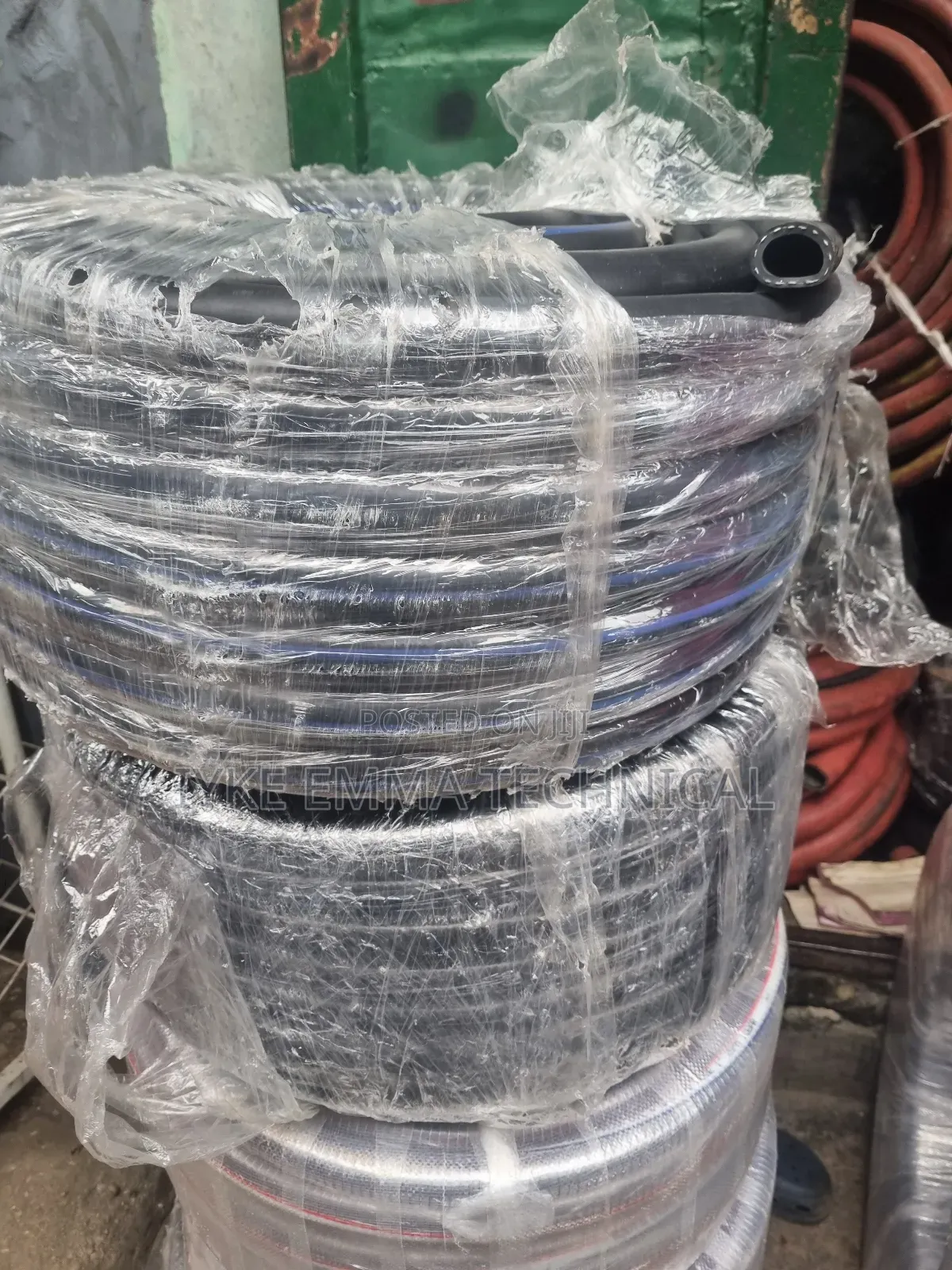 1" Standard Duty 20 Bar Rubber Compressed Air Water Hose