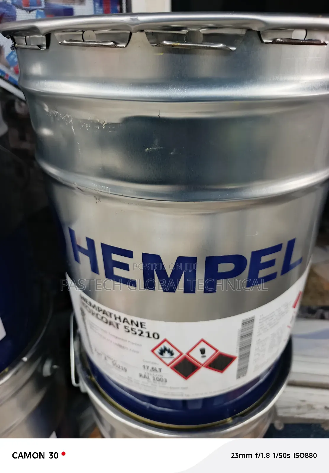 Hempel Hempathane Topcoat 55210 Ral 1013 (Cream)