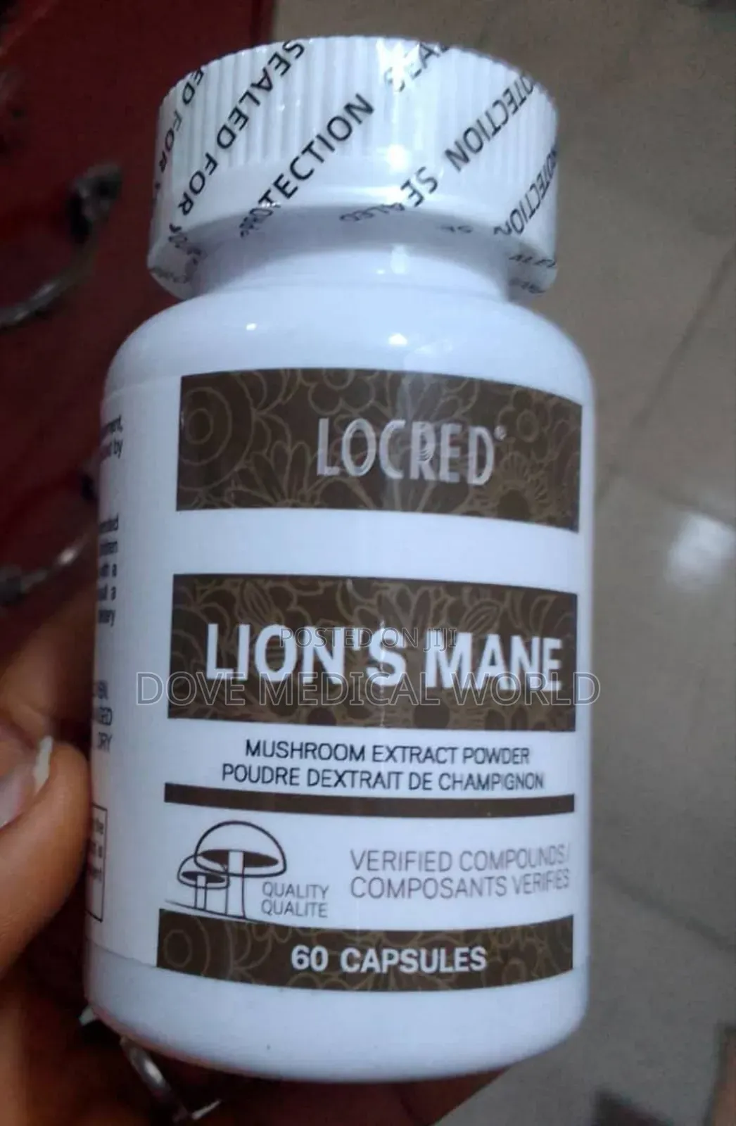 Locred Lion's Mane Mushroom
