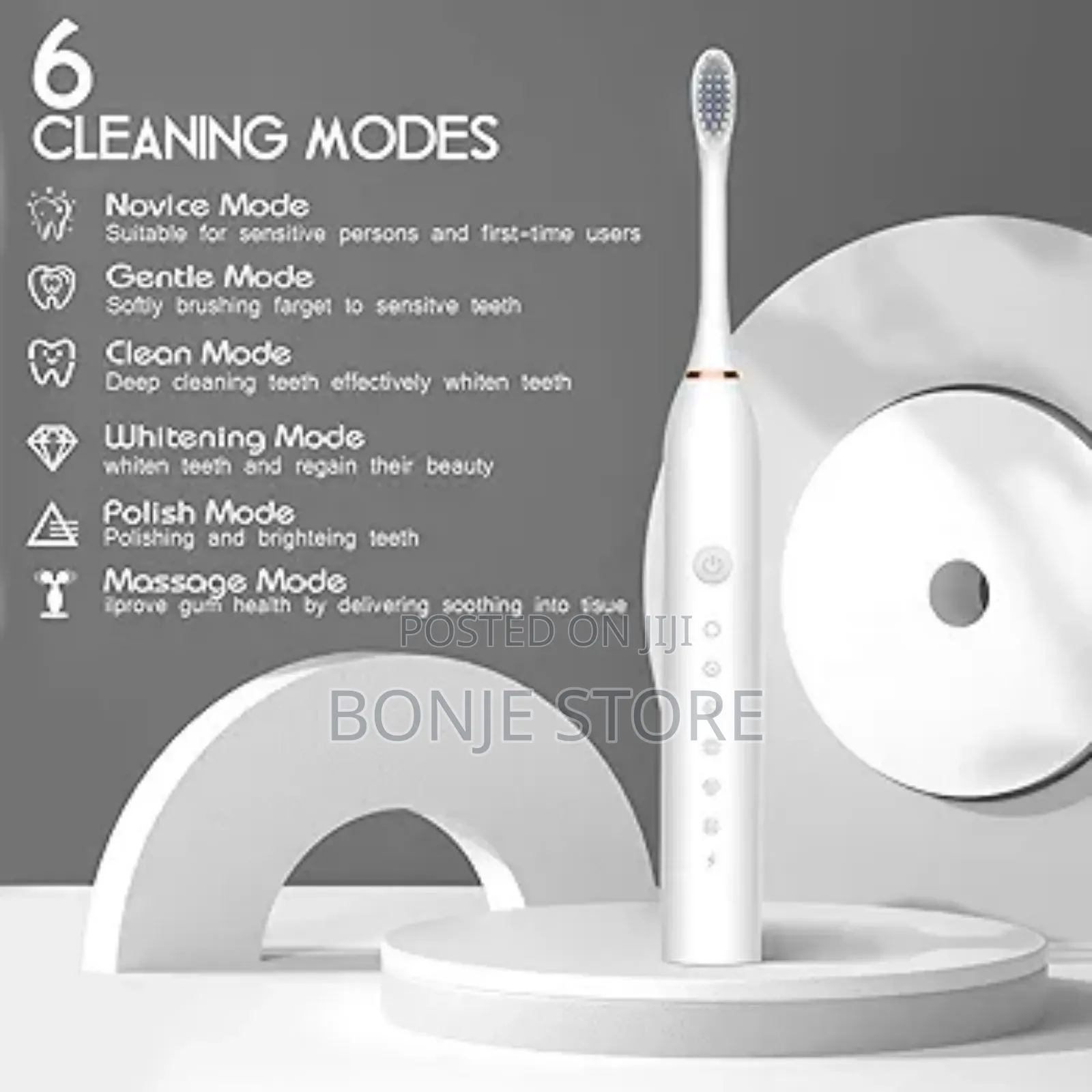 X3 Electric Toothbrush, Rechargeable, Ultrasonic Tooth Brush