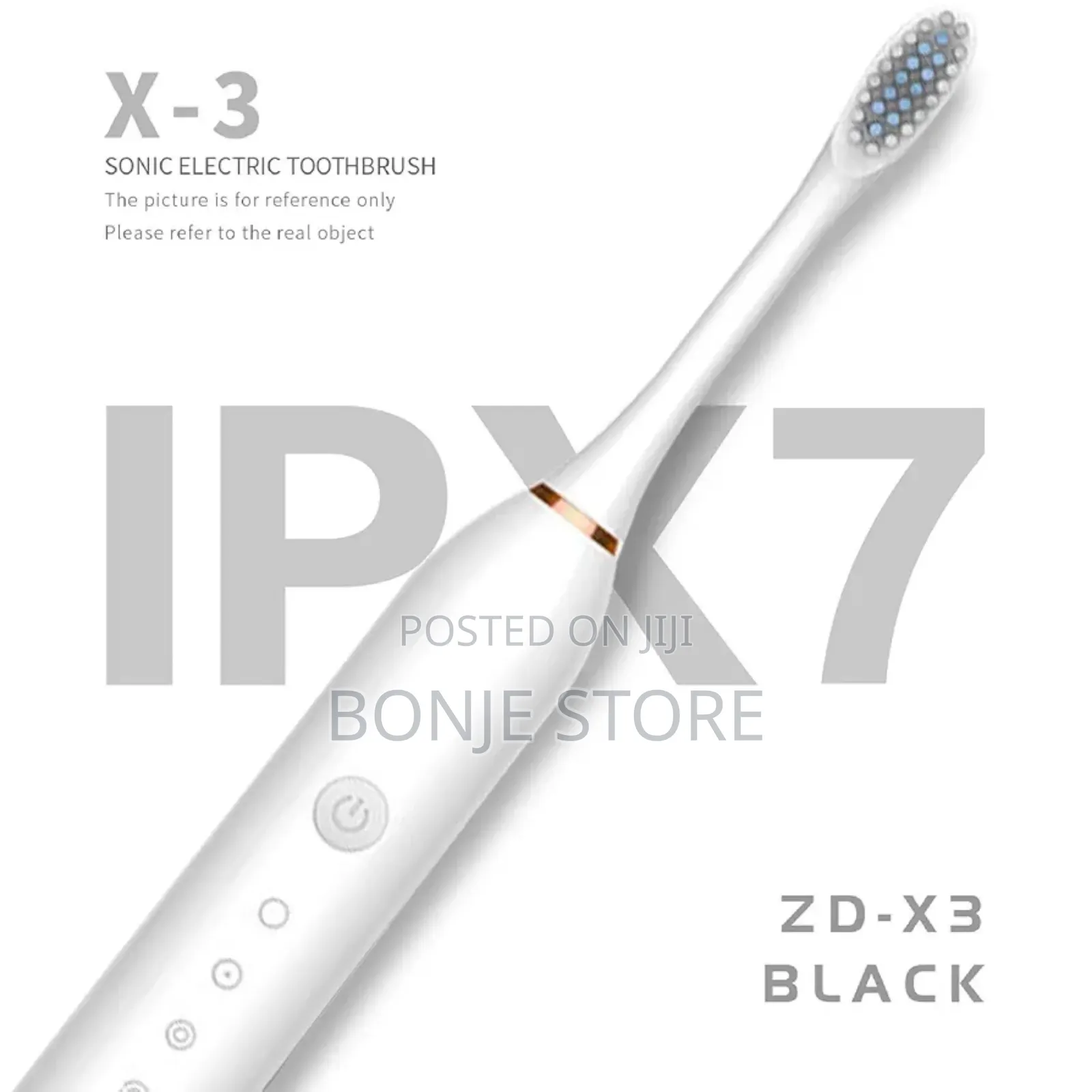 X3 Electric Toothbrush, Rechargeable, Ultrasonic Tooth Brush