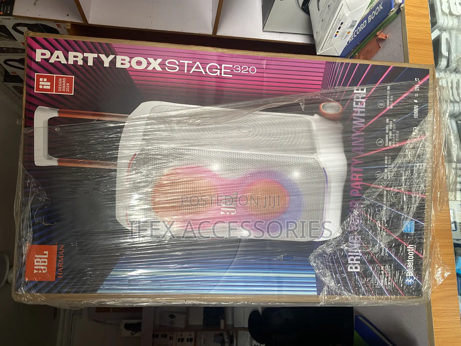 JBL Partybox Stage 320 Portable Bluetooth Party Speaker