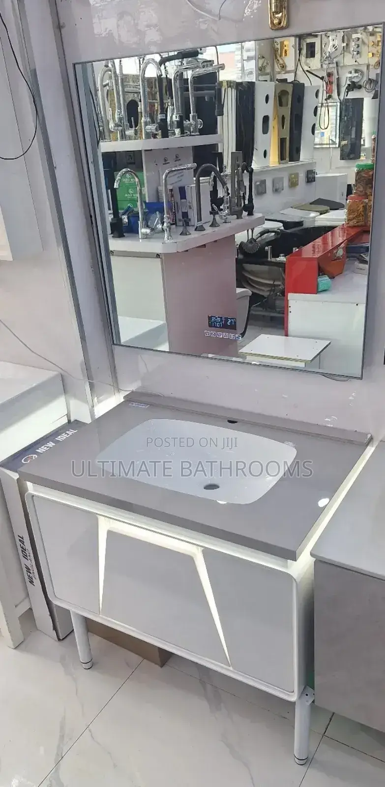 80cm Marble Top Dining Cabinet Basin