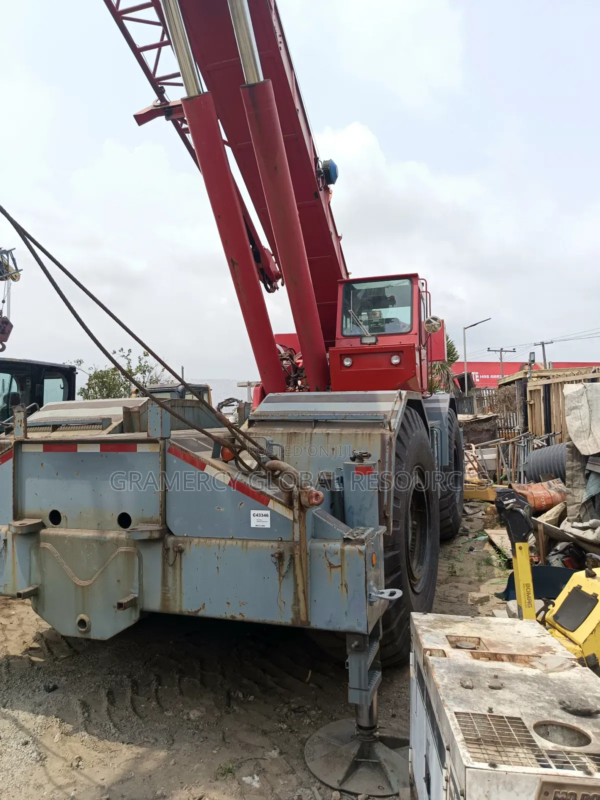 Foreign Used Grove 80 Tons 4x4 Mobile Crane