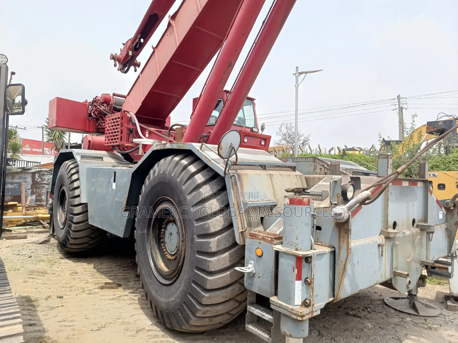 Foreign Used Grove 80 Tons 4x4 Mobile Crane