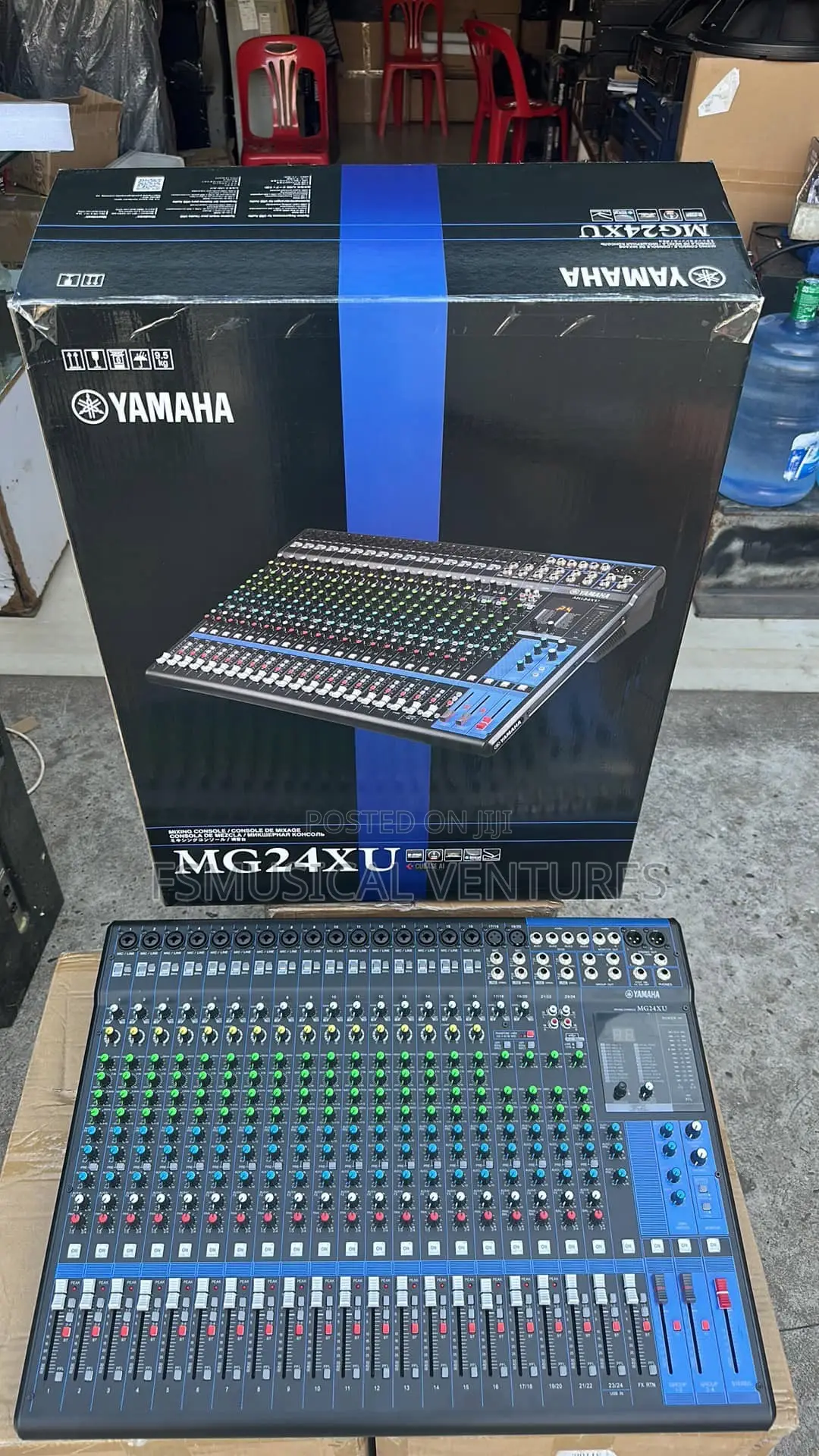 Yamaha Mg24xu Analog Mixer Console 24 Channels
