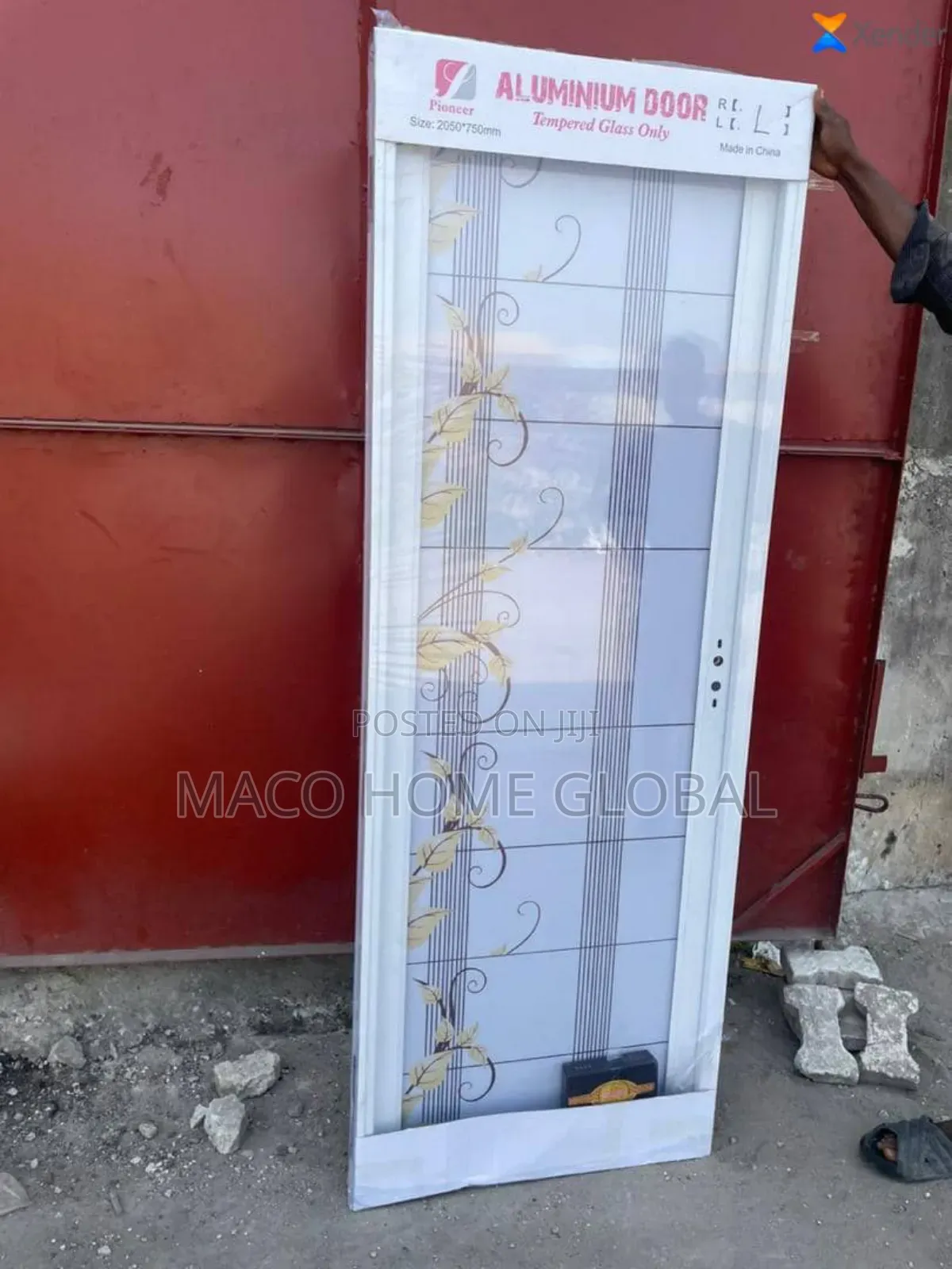 750 Size Tampered Toilet Glass Door