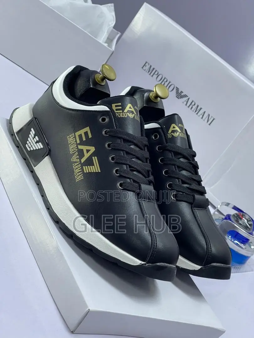 Emporio Armani Lace Up Loafers