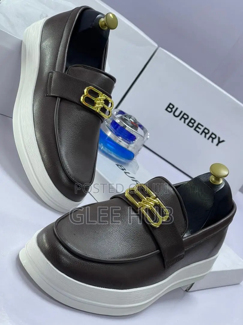 Burberry Matte Loafers