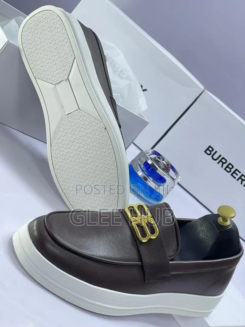 Burberry Matte Loafers
