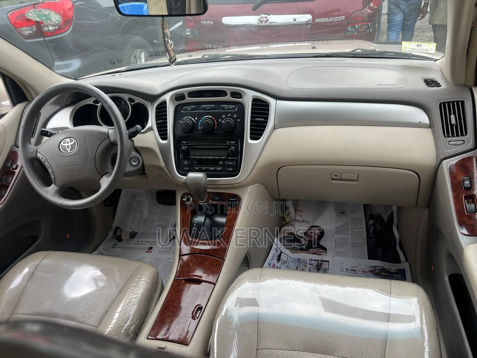 Toyota Highlander Limited V6 4x4 2006 Gold