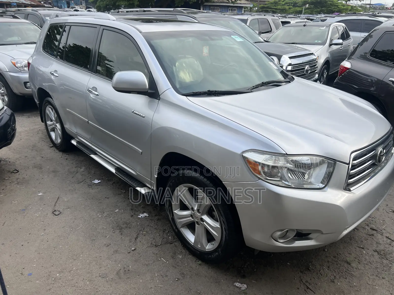 Toyota Highlander Limited 2010 Gray