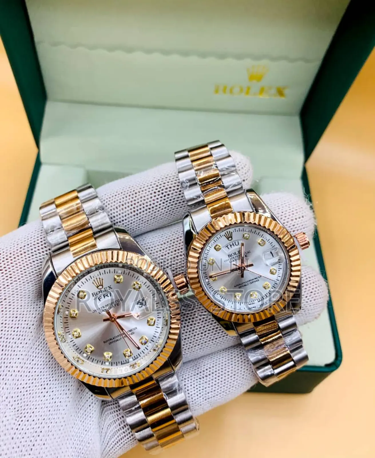 Rolex Couple Wrist Watch