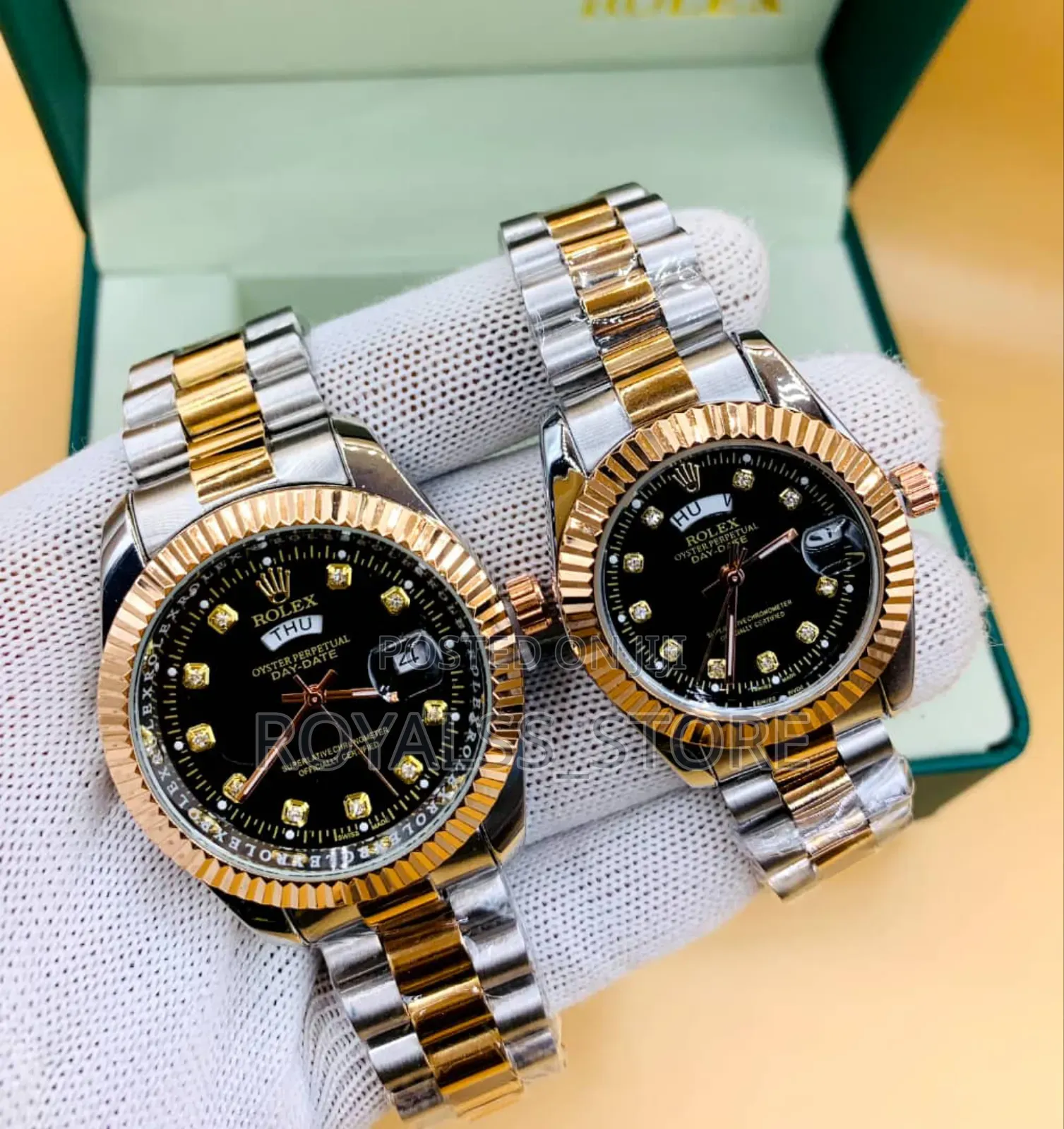 Rolex Couple Wrist Watch