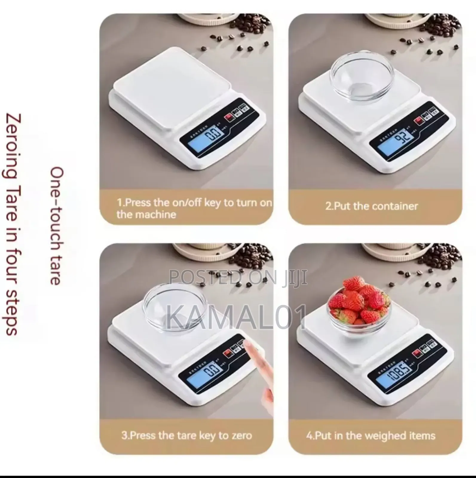 Household Kitchen Measuring Scales 10kg/1g