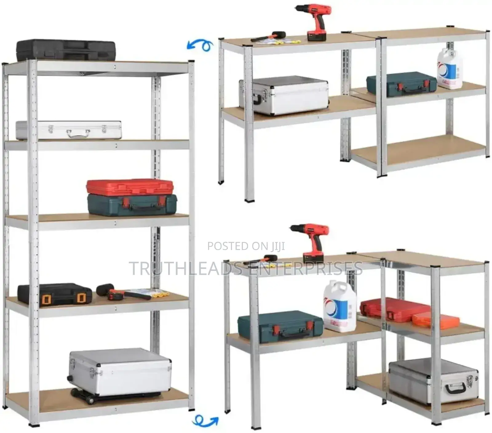 Boltless River Metal Shelving