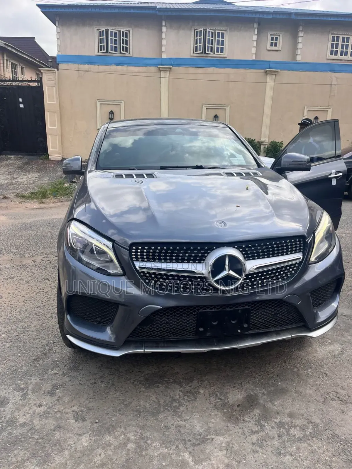 Mercedes-Benz GLE-Class AMG GLE 43 4MATIC 2017 Gray
