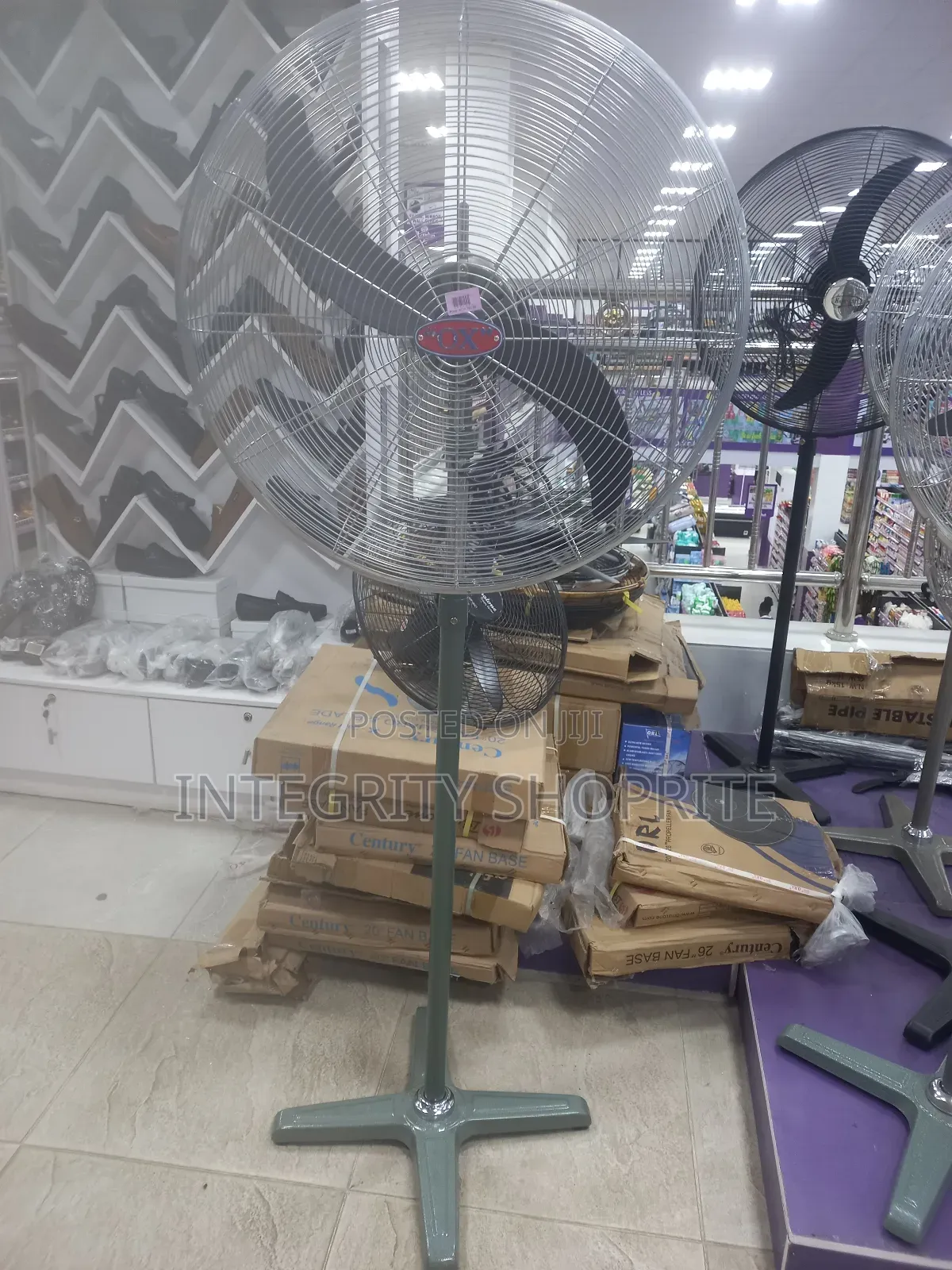Ox Industrial Standing Fan. Available 20"