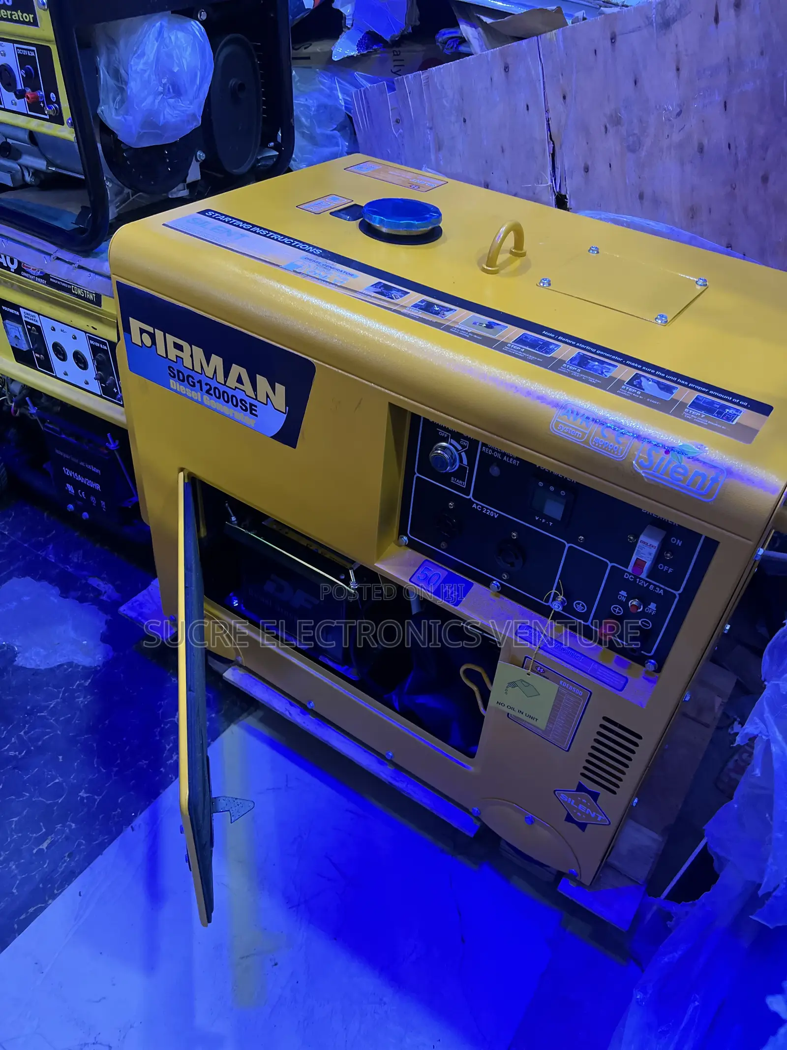 Complete 10kva Firman Sdg12000se Diesel Copper Generator