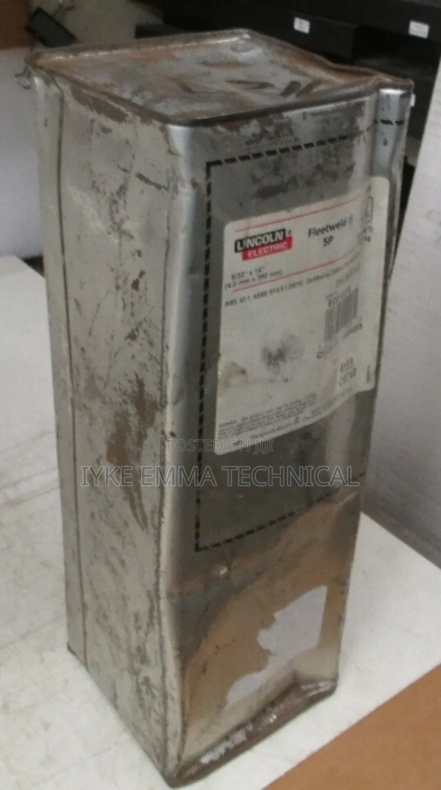 Lincoln Electric Fleetweld 5p 5/32" X 14" Rods Ed010216