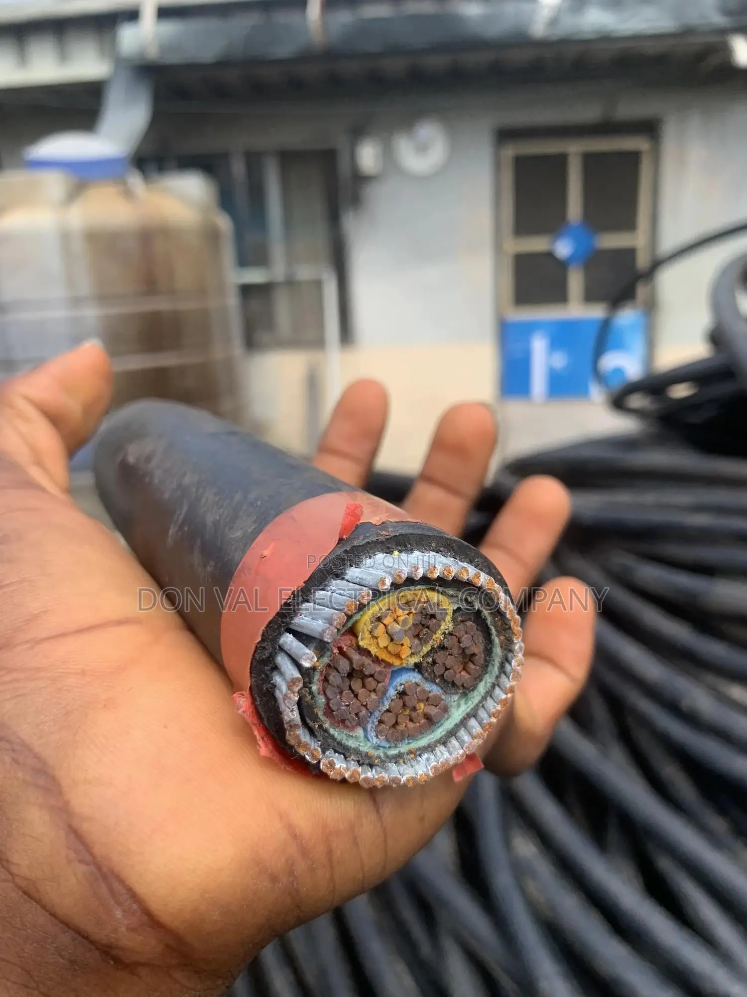 70mmx4core Armored Cable Pure Copper