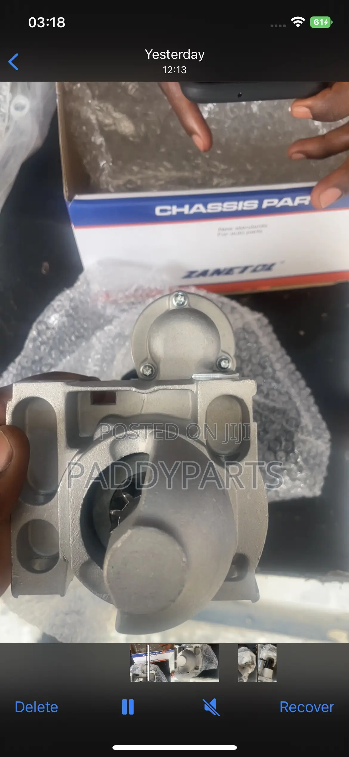 Hummer 2 Kick Starter/ Stater Motor