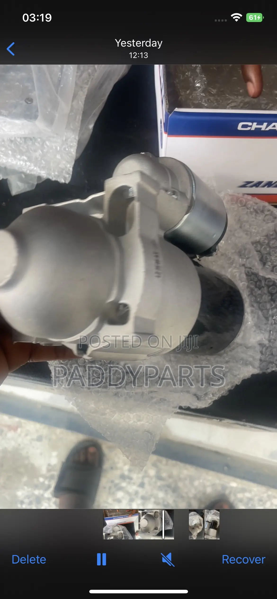Hummer 2 Kick Starter/ Stater Motor
