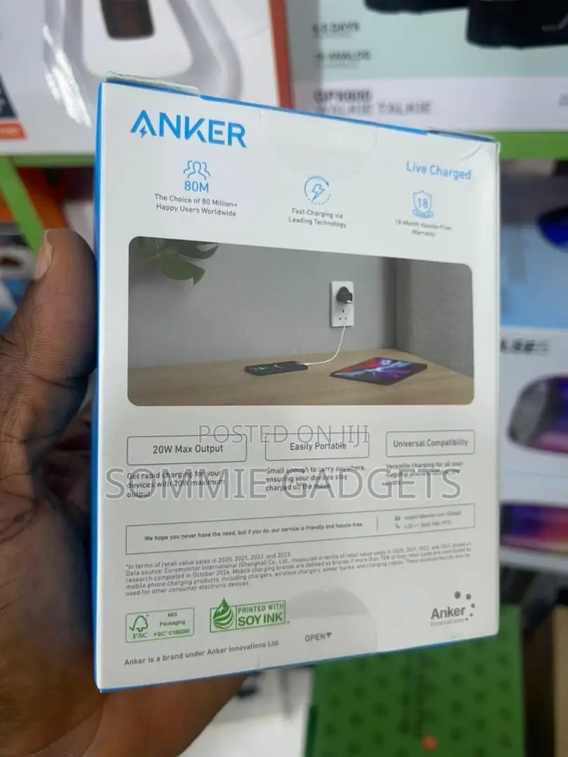 Anker Charger 20w High Speed