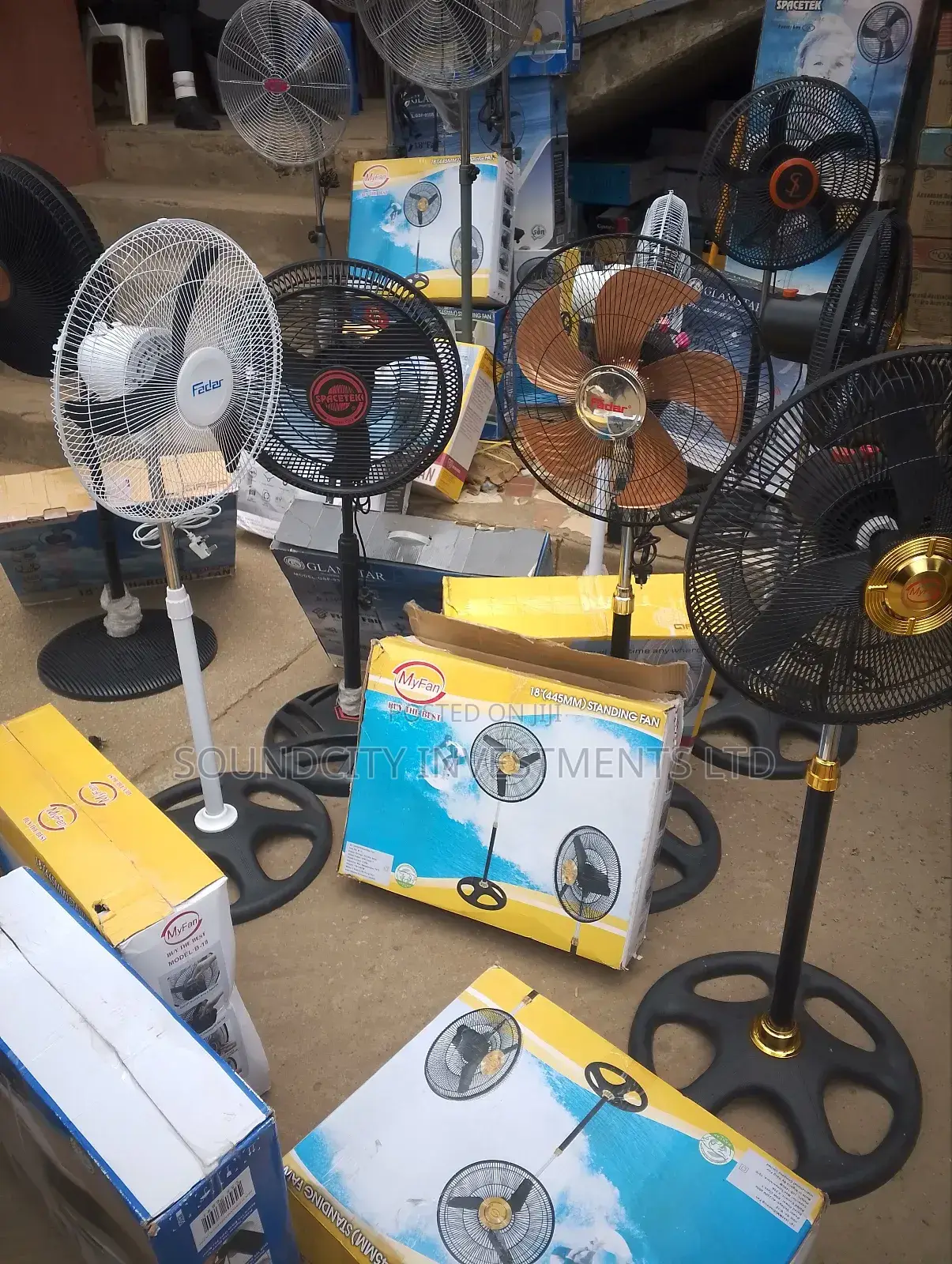 Available In Stock All Sizes Of Fan.