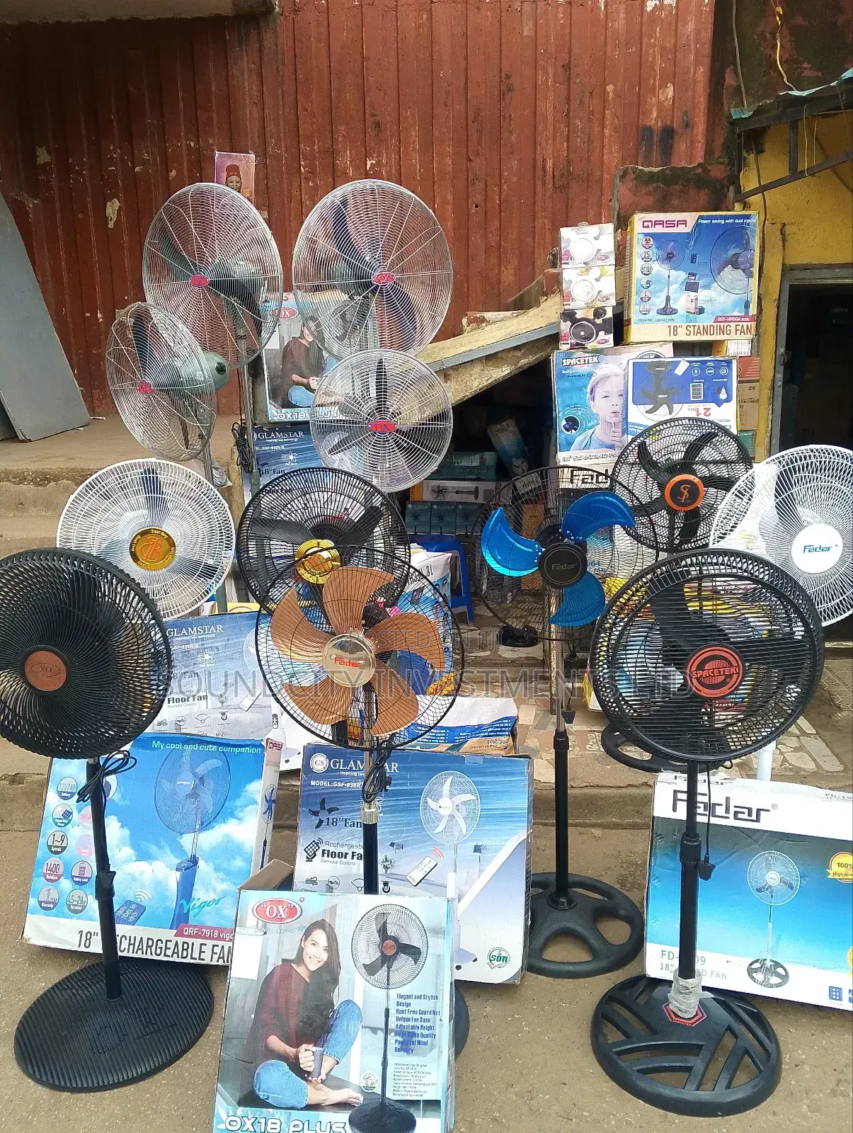 Available In Stock All Sizes Of Fan.