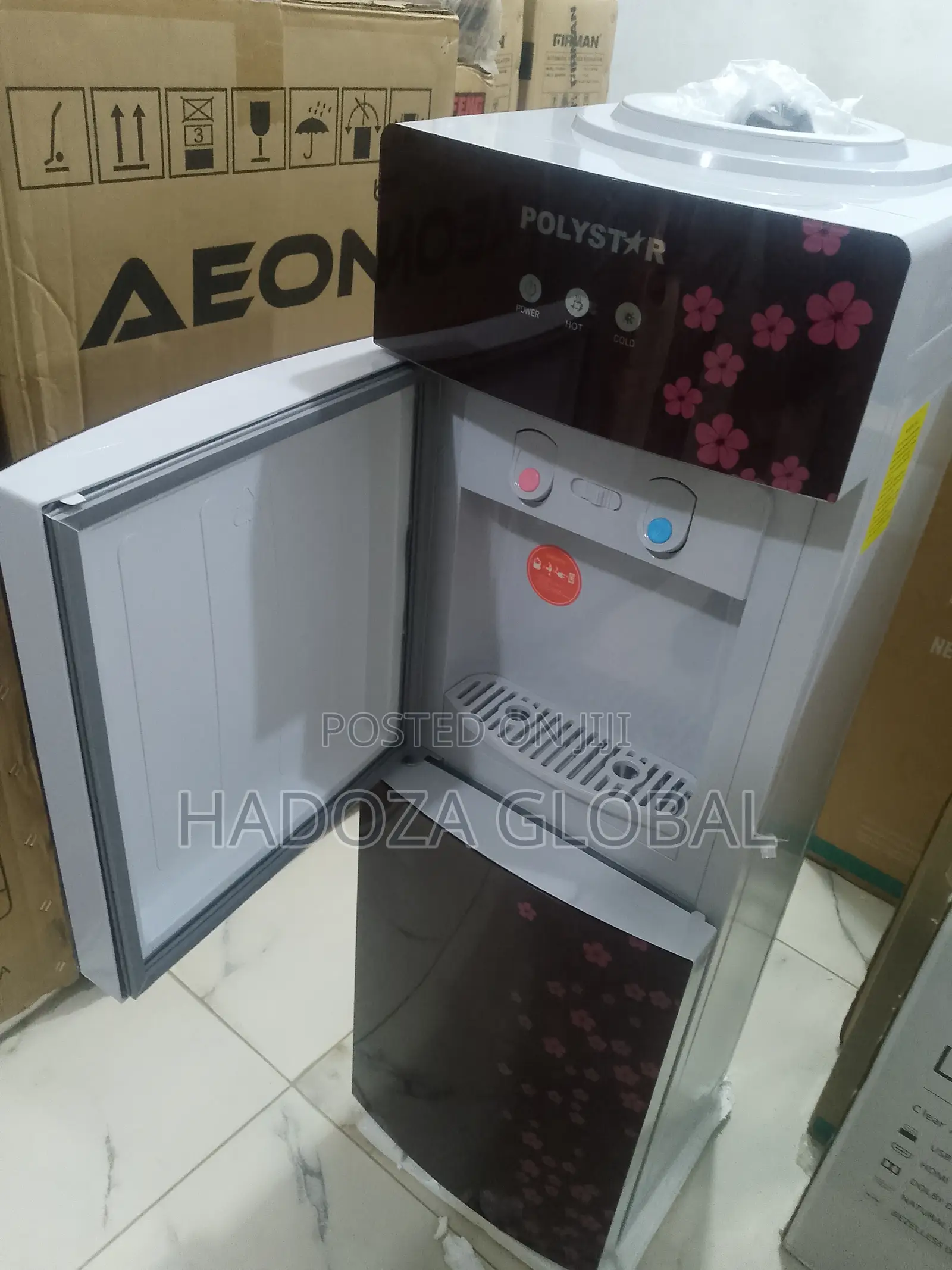 Modern Luxury Water Dispenser & Fridge Unit - Pv-r6jx-5rf