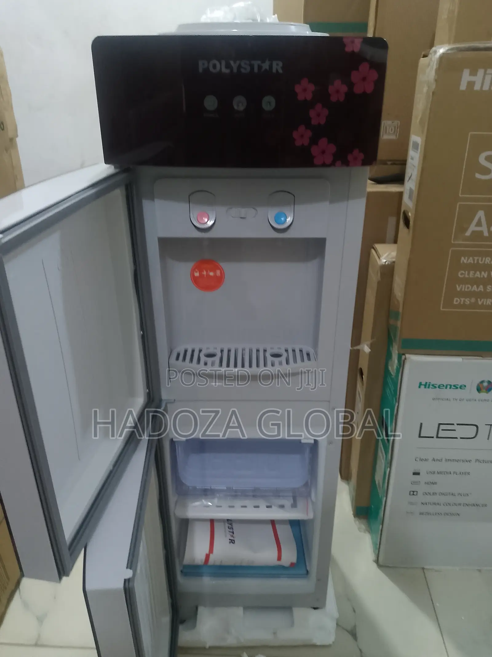 Dual Utility Water Dispener & Fridge - Polystar Pv-r6jx-5rf