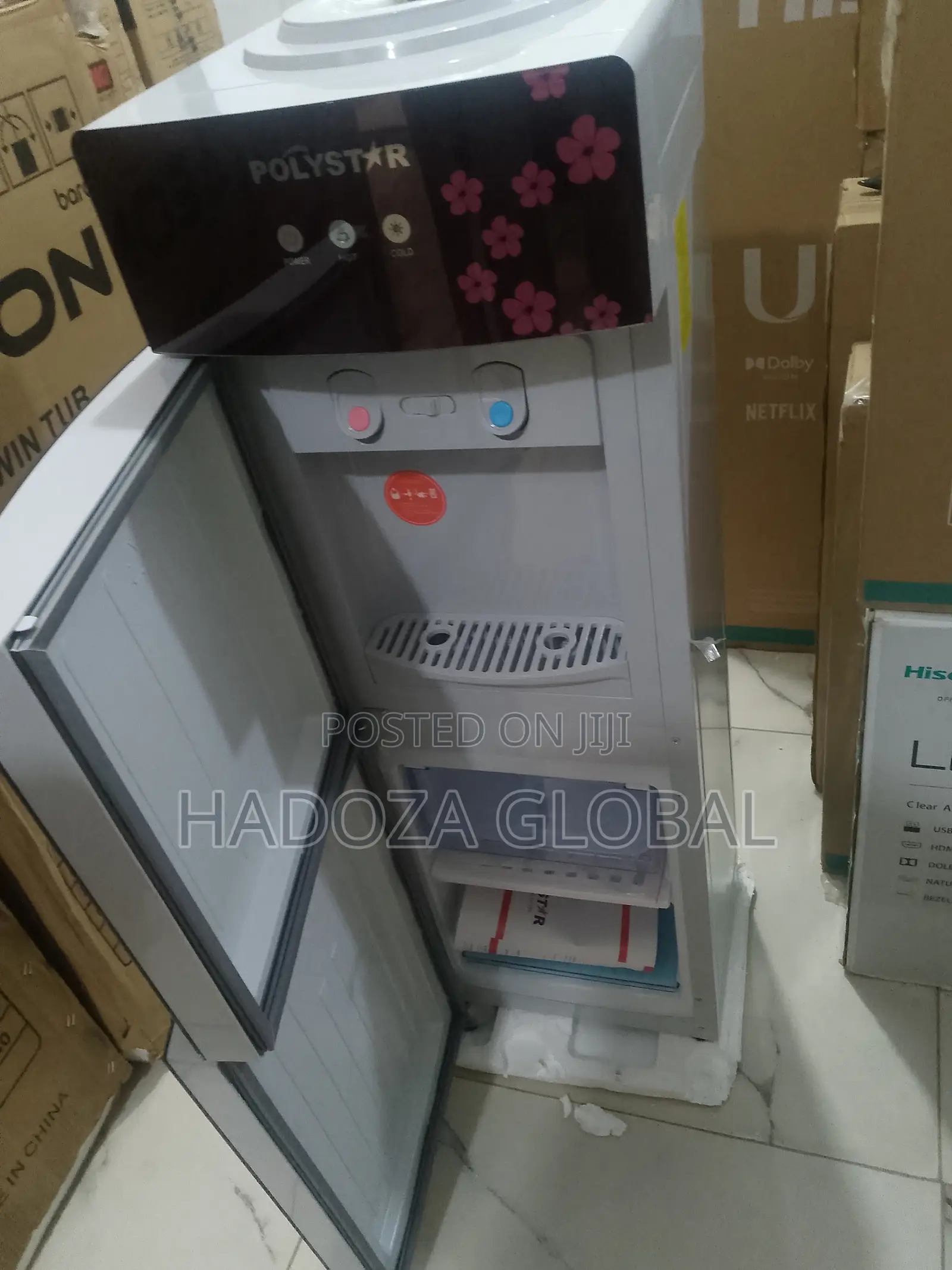 Minimal Fuss Water Dispenser + Fridge Combo - Pv-r6jx-5rf