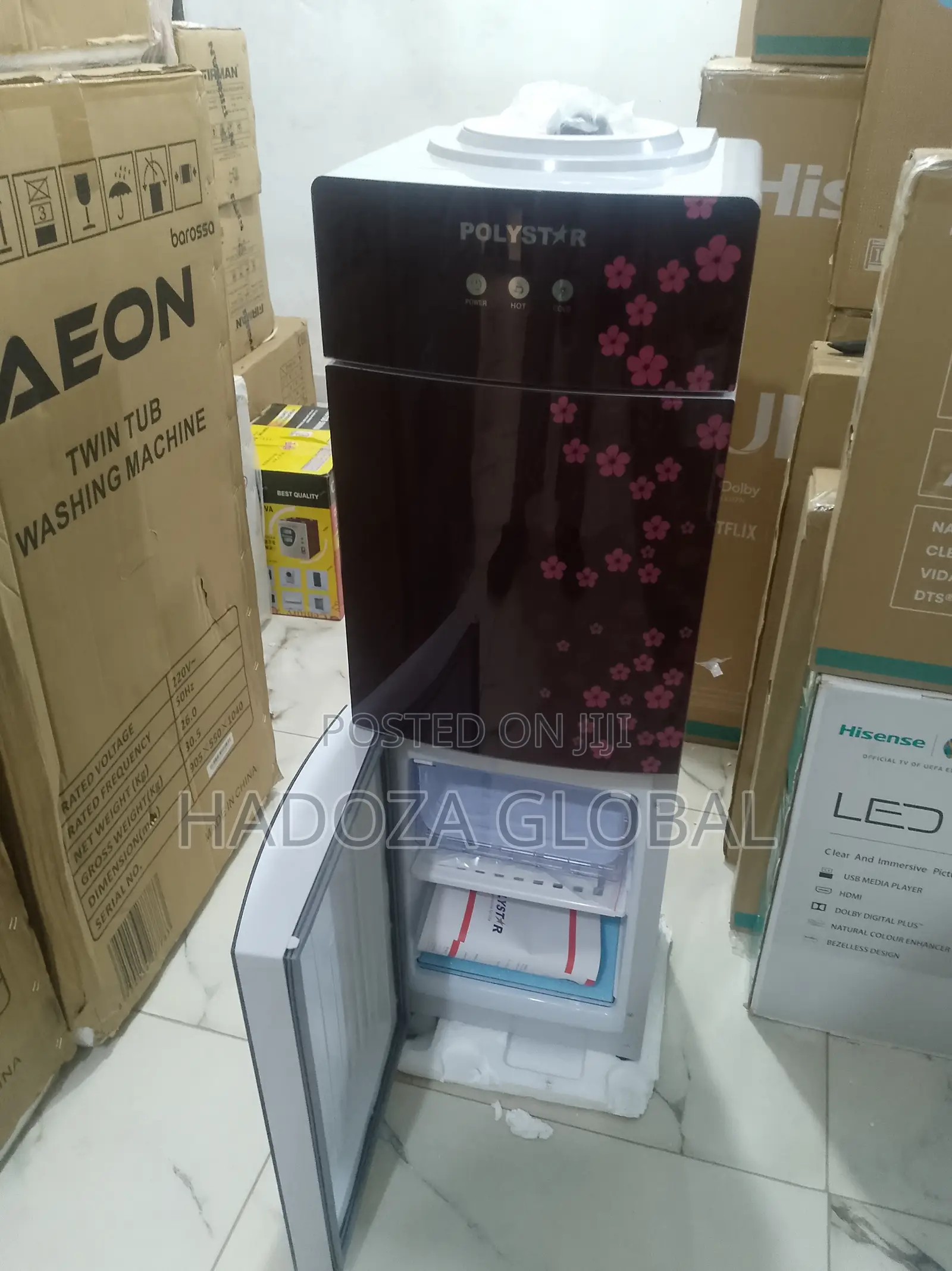 Minimal Fuss Water Dispenser + Fridge Combo - Pv-r6jx-5rf
