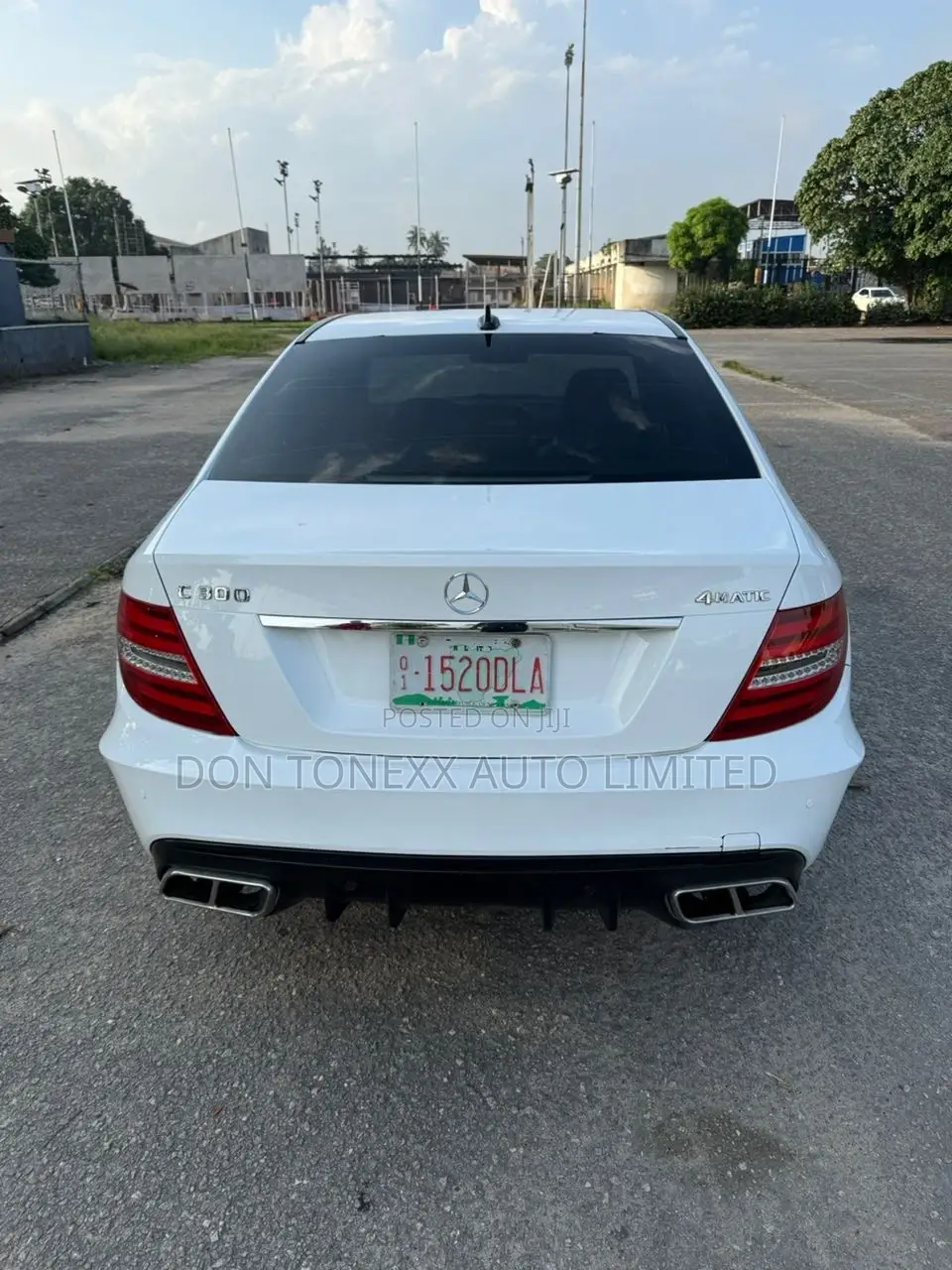 Mercedes-Benz C300 Sport 4Matic Sedan AWD (3.5L 6cyl 7A) 2013 White