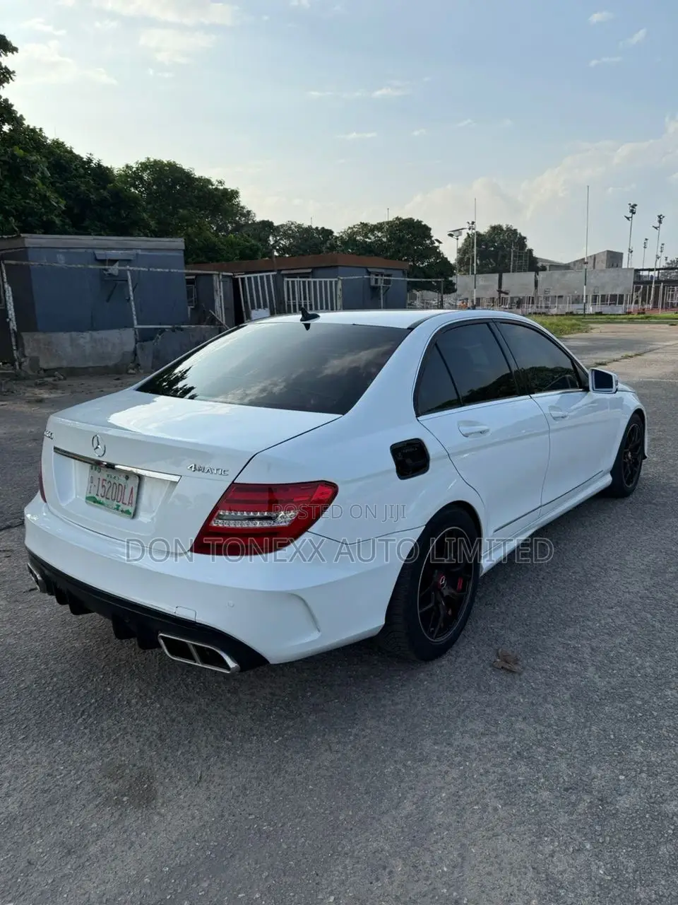 Mercedes-Benz C300 Sport 4Matic Sedan AWD (3.5L 6cyl 7A) 2013 White