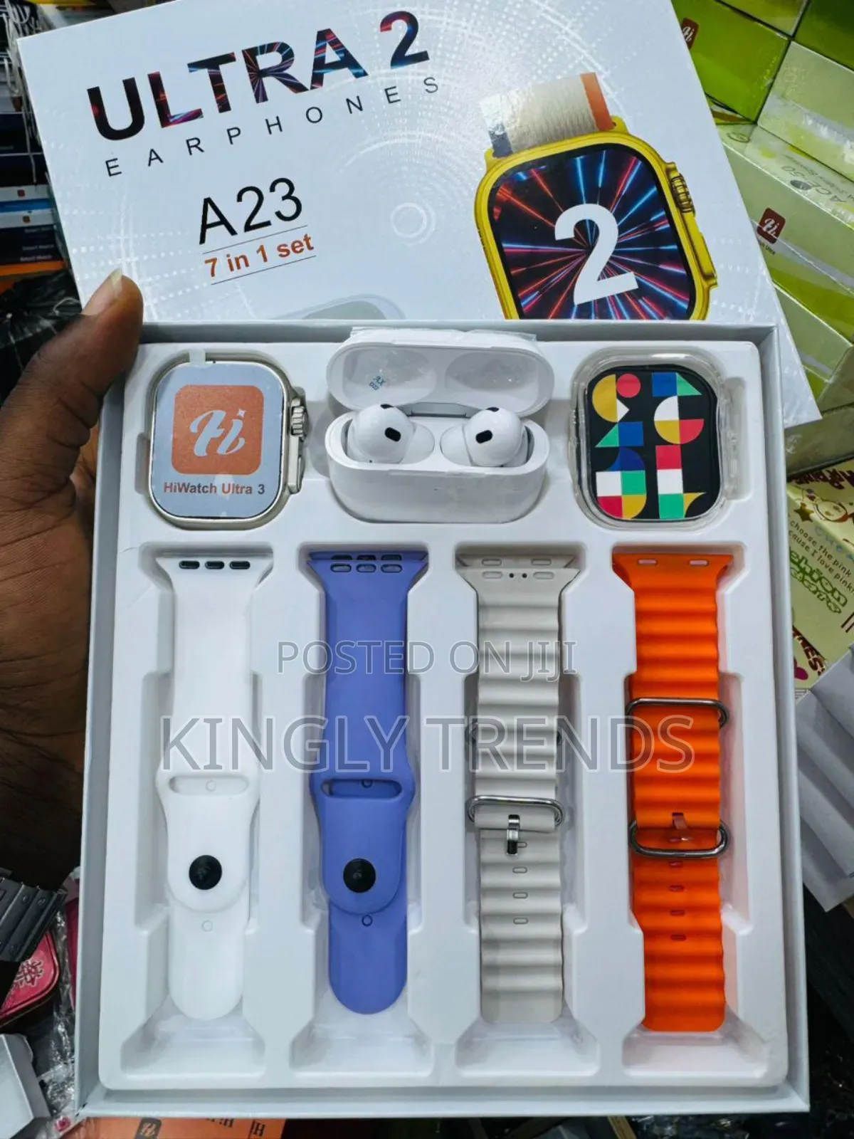 A23 Ultra 2 Smartwatch With Free Airpods