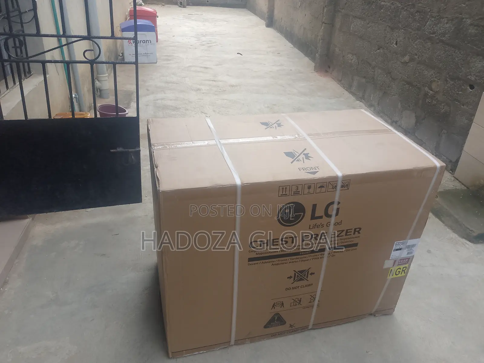 280l Chest Freezer - Lg Fast Freezing Gcs315sqfg
