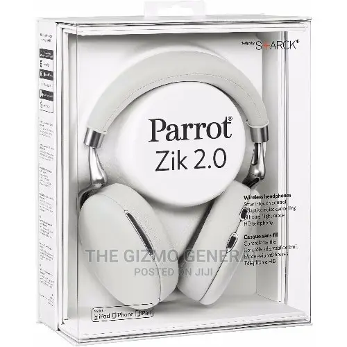 Parrot Zik 2.0 Wireless Noise Cancelling Headphone - White