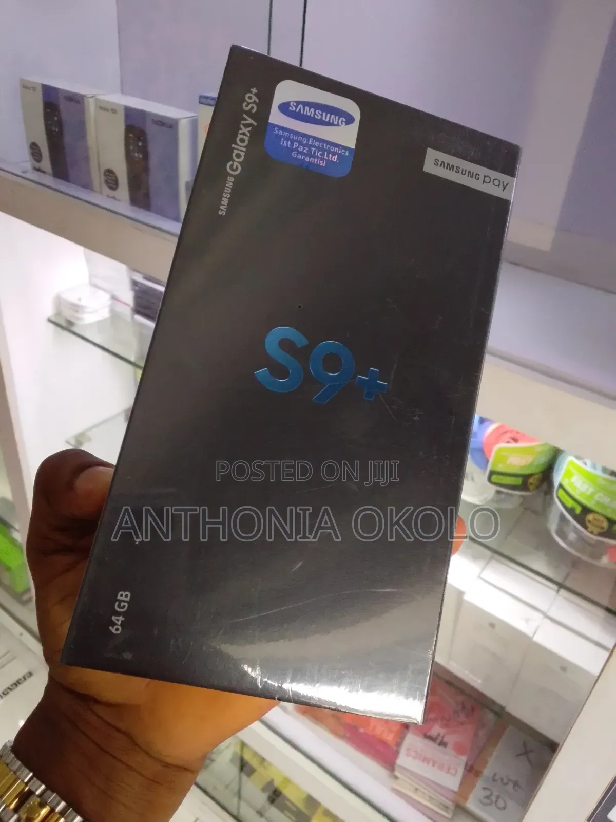 New Samsung Galaxy S9 64 GB Black