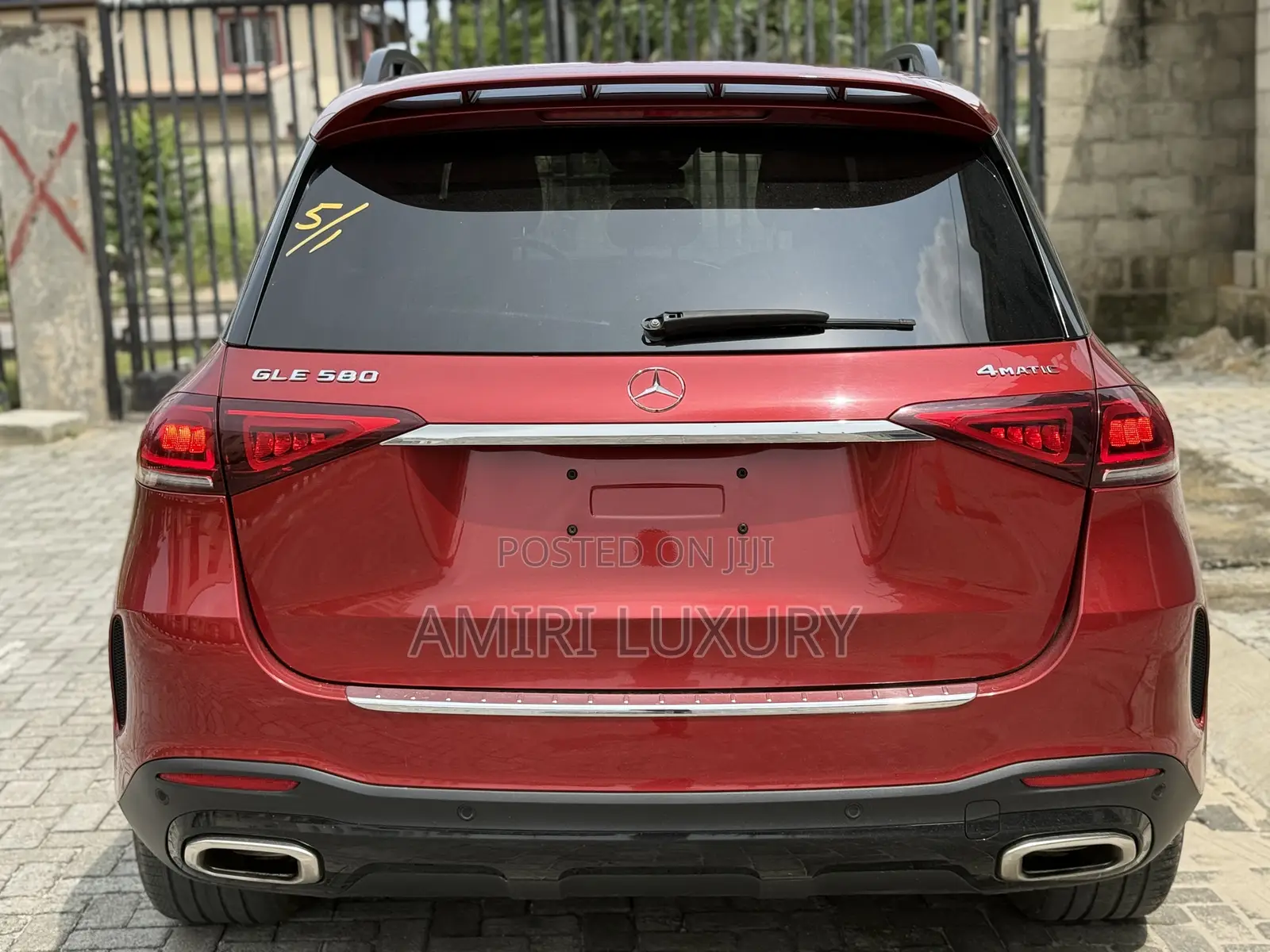 Mercedes-Benz GLE-Class GLE 580 4MATIC 2020 Red
