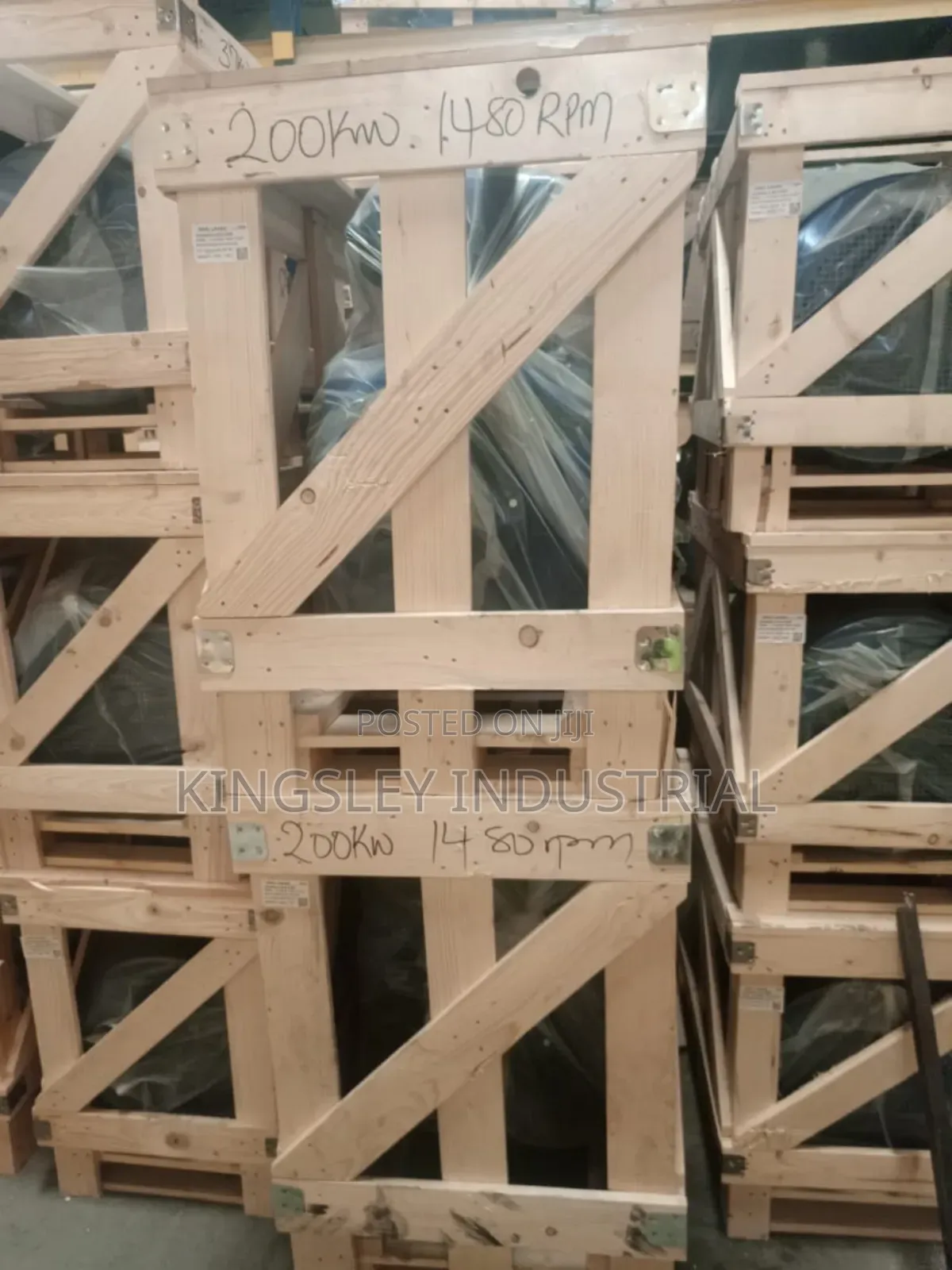 Electric Motor 200kw 3phase 1480rpm Foot Mounting