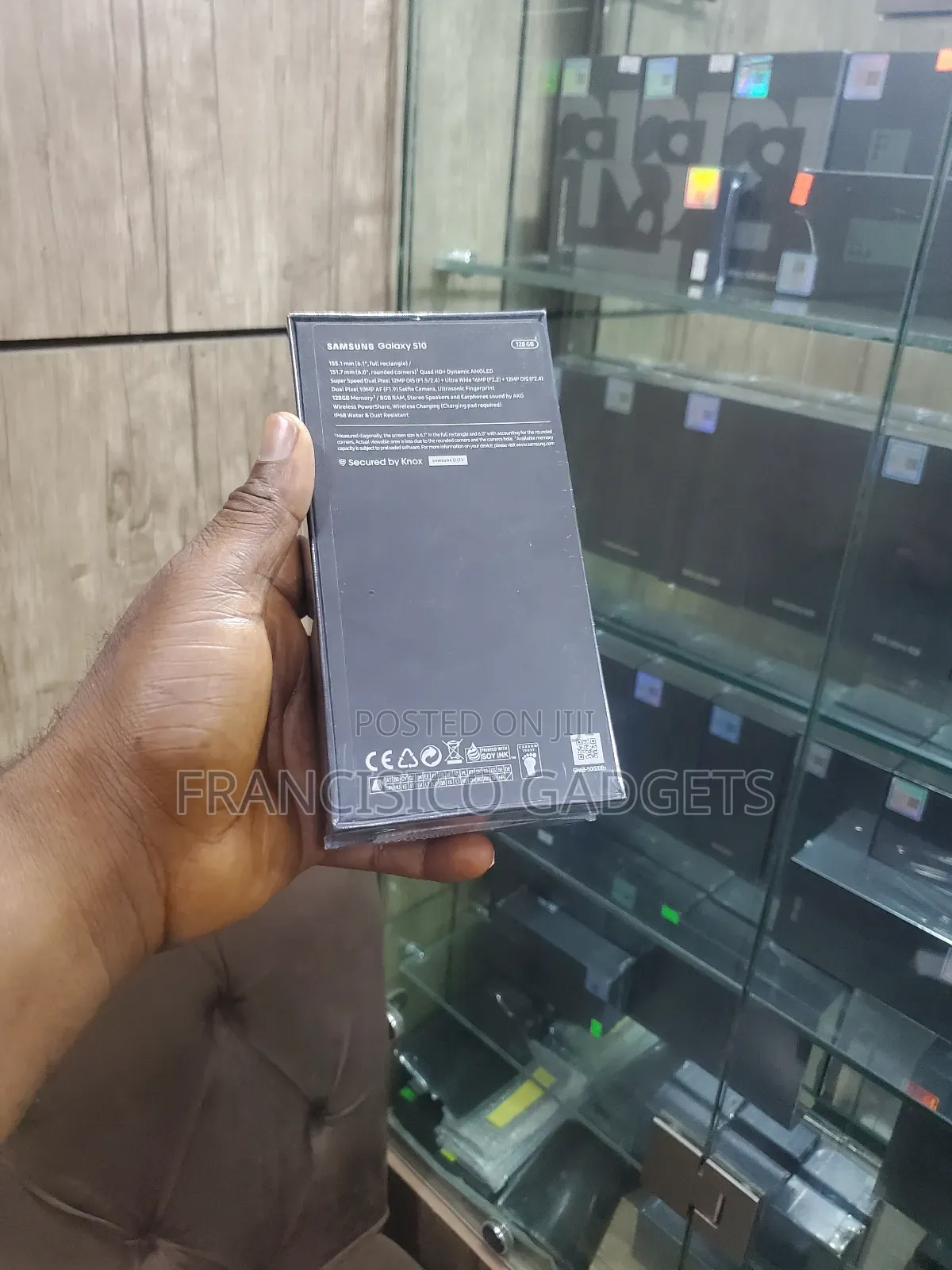 New Samsung Galaxy S10 512 GB Black
