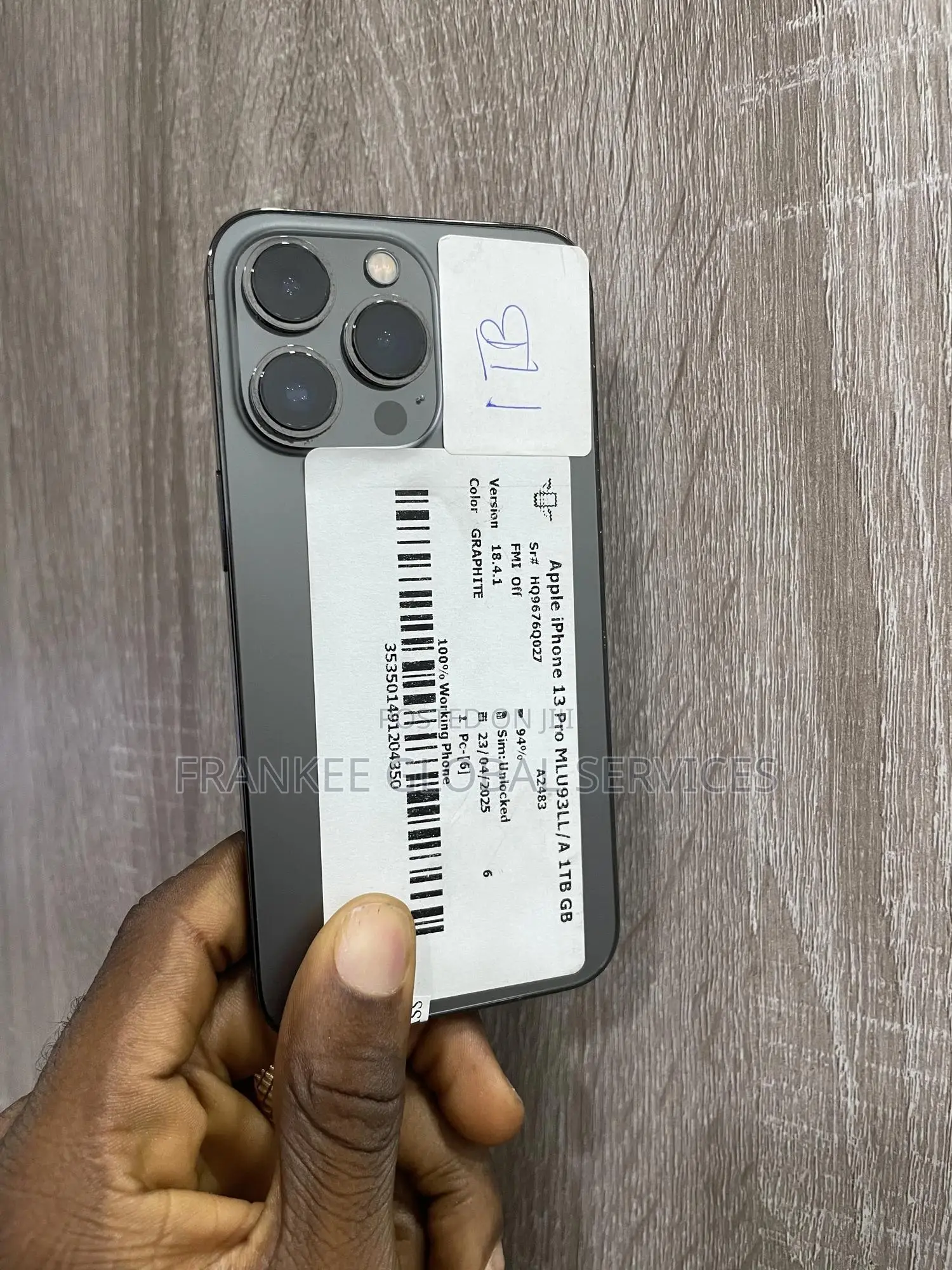 Apple iPhone 13 Pro 1 TB Black